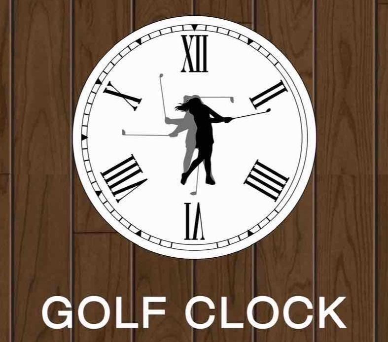 GOLF　CLOCK